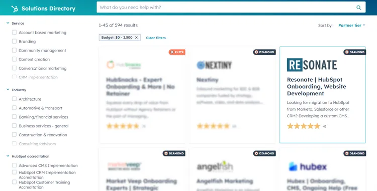 hire hubspot developer